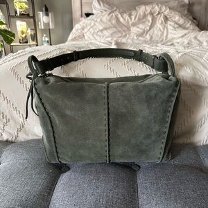 •NEVER USED• The Sak Los Feliz Moss Suede Hobo Bag